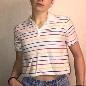 Vans cropped shirt